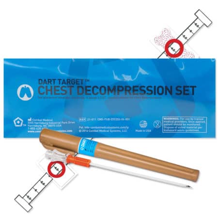 chest decompression set