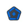 combat medical patch blue