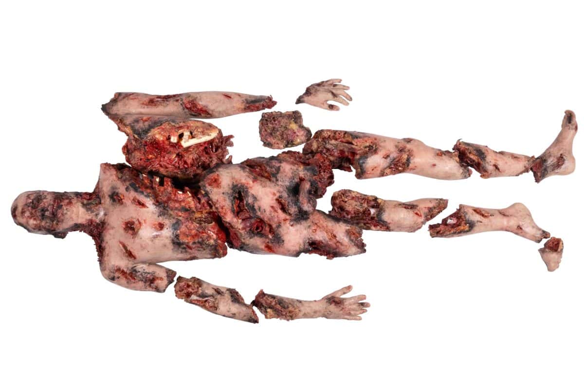 Lifeless Blasted Body Manikin